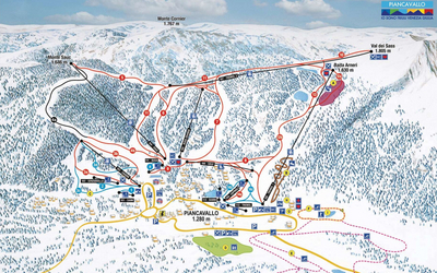 Pianciavallo, kolej, na której doszło do wypadku oznaczona nr. 108 /  Źródło Pianciavallo