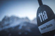 Czarna trasa 11a w Tre Cime Dolomity (foto: M. Kottersteger) Czarna trasa 11a w Tre Cime Dolomity (foto: M. Kottersteger)