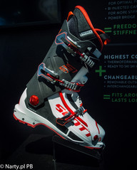 Scott S1 carbonowy but narciarski, flex 120 (foto: PB Narty.pl) Scott S1 carbonowy but narciarski, flex 120 (foto: PB Narty.pl)