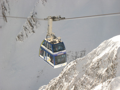 Ischgl - dwu piętrowa gondola Ischgl - dwu piętrowa gondola