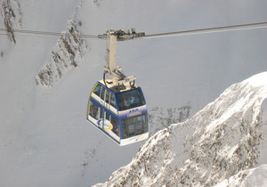 Ischgl - dwu piętrowa gondola Ischgl - dwu piętrowa gondola