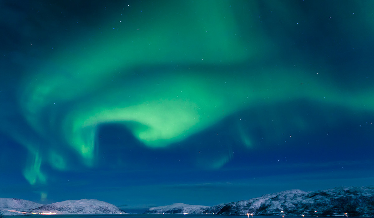 Zorza polarna w Norwegii (foto: Konrad Konieczny / Visitnorway.pl)