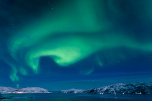 Zorza polarna w Norwegii (foto: Konrad Konieczny / Visitnorway.pl)