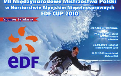 VII Międzynarodowe Mistrzostwa Polski w Narciarstwie Alpejskim Niepełnosprawnych EDF CUP 2010