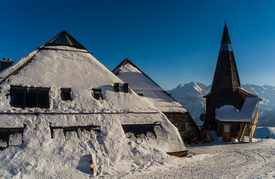 Piramida Schneekarhütte w Mayrhofen