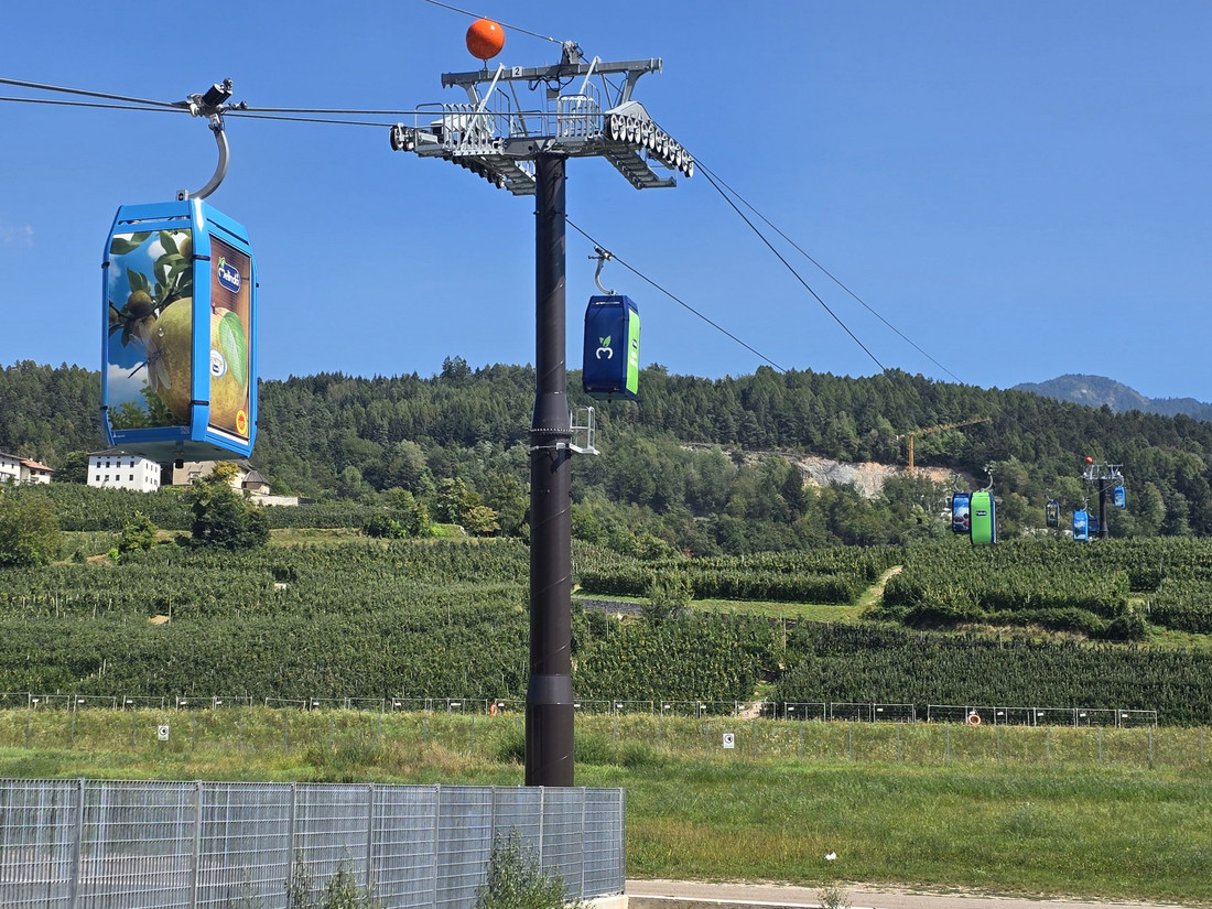 Stazione di Valle_Funivia delle Mele / źródło: Consorzio Melinda