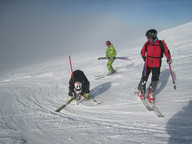 Narciarze na trasie 1