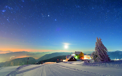 Gerlitzen nocą (foto: ÂŠFRANZ GERDL Kaernten Werbung)