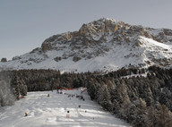 Ski Center Latemar Obereggen- widoki na trasy