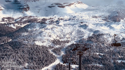 Madonna di Campiglio stoki Groste i Monte Spinale (fot. P. Tomczyk) Madonna di Campiglio stoki Groste i Monte Spinale (fot. P. Tomczyk)