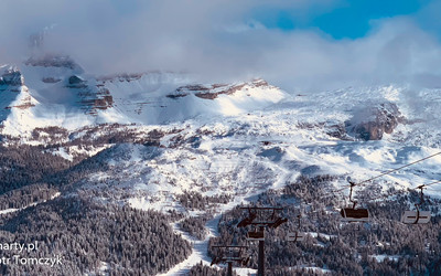 Madonna di Campiglio widok na Groste / fot. P. Tomczyk