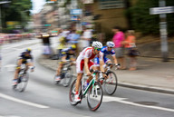  Tour de Pologne. Etap IV- ul. mikołowska peleton 4