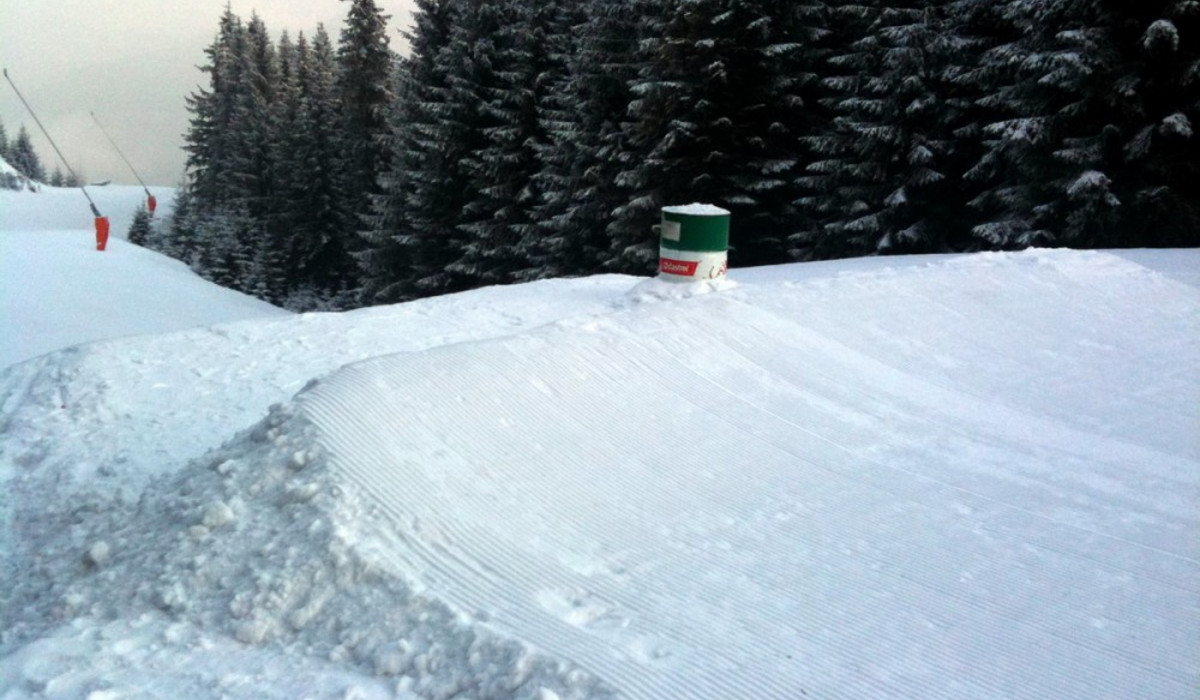 Budowa snowparku (foto: jasna.sk)