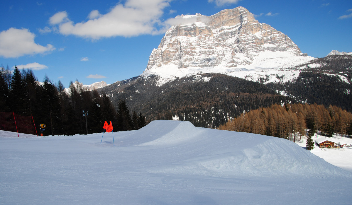 Snowpark - duża hopa (foto: D. Biernat)