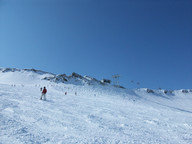 Lodowiec Stubai w Marcu 1