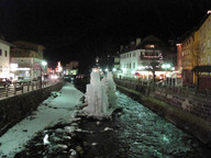 Moena nocą- rzeka 2