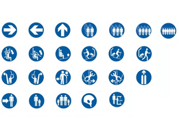 Znaki nakazu (źródło: liski.it)