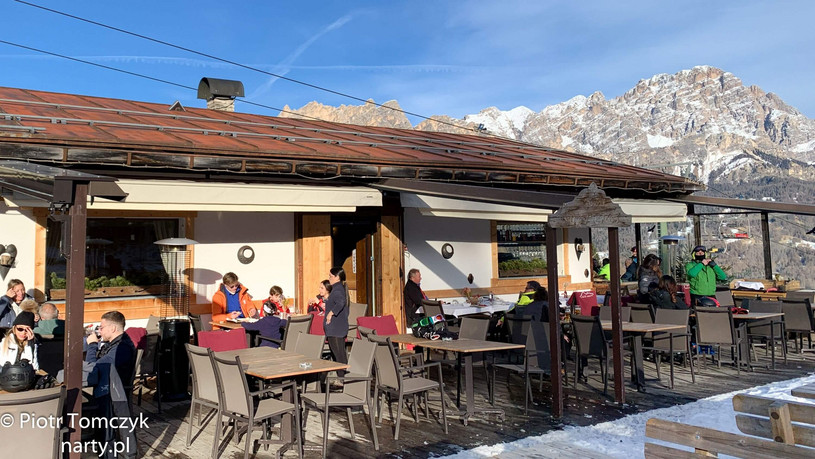 Cortina d`Ampezzo schronisko przy trasie nr 29 / fot. P. Tomczyk