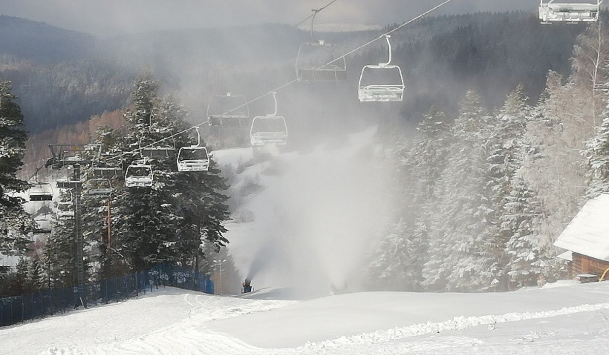 Wierchomla pokrywa się białym puchem (foto: mat. prasowe)