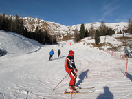 Rozpoczęcie sezonu narciarskiego. Narty na Alpe Lusia.