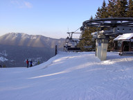 GÓRNA STACJA WYCIĄGU KRZESEŁKOWEGO.