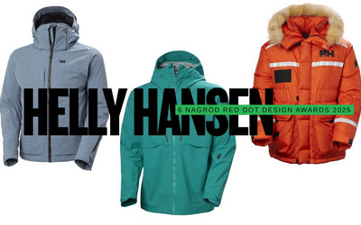 HELLY HANSEN - 6 nagród Red Dot Design Awards 2025