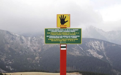 Znak informacyjny (foto: SACR)