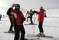 Ski Center Latemar - Predazzo - przerwa na zdjęcie