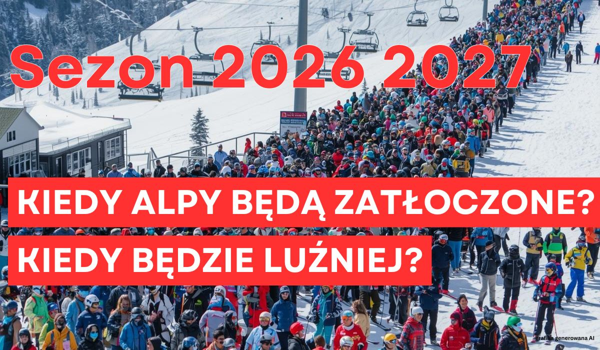 Kiedy w Alpach będzie tłok, a kiedy luz? Analiza sezonu 2026/2027 z perspektywy polskiego narciarza