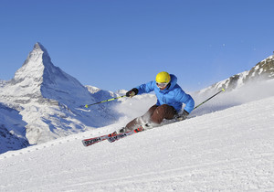 Freeride w Monte Rosa (foto: Michael Portmann) Freeride w Monte Rosa (foto: Michael Portmann)
