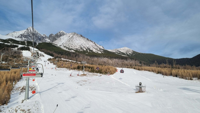 Tatrzańska Łomnica - trasa narciarska / fot. M. Rybińska