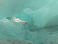 Nowa Zelandia - grota lodowa
