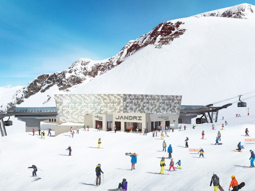 Stacja pośrednia Jandri 3S / Basilico design projet concu par ATEAM Architectes