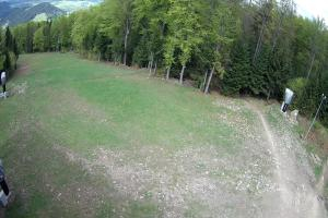 Kasina Wielka Kasina ski Górna stacja kolejki krzesełkowej