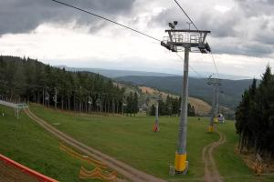 Zieleniec Zieleniec Zieleniec SKI Arena - Widok z górnej stacji