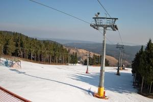 Zieleniec Zieleniec Zieleniec SKI Arena - Widok z górnej stacji