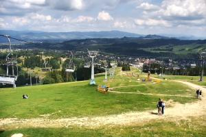 Białka Tatrzańska Kotelnica Białczańska Kotelnica - widok na stok