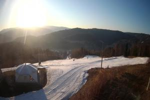 Wisła STOK – Stacja Narciarska Widok z górnej stacji