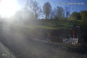 Kiczera KiczeraSki widok na kolej