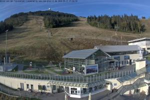 Grosser Arber Grosser Arber Blick Talstation Arber