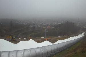 Kurzętnik Kurza Góra Kurza Góra widok na stok