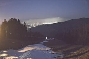 Kamera: Myślenice SN Widok z górnej stacji Myślenice Myślenice SN Widok z górnej stacji