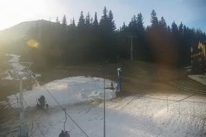 Kamera: Szrenica Ski Arena Stacja dolna Szklarska Poręba Szrenica Ski Arena Stacja dolna