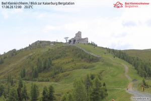 Bad Kleinkirchheim Bad Kleinkirchheim widok na Kaiserburg