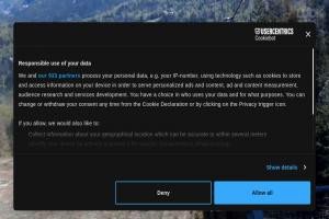 Kamera: Ośrodek Narciarski Stożek Widok z górnej stacji krzesełka na stok Wisła Ośrodek Narciarski Stożek Widok z górnej stacji krzesełka na stok