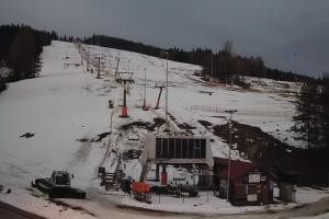 Krynica Słotwiny Widok na stok