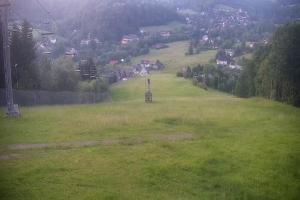 Kamera: Cieńków Widok na stok Wisła Cieńków Widok na stok