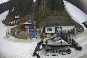 Myślenice Myślenice SN Widok z dolnej stacji