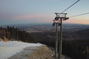 Świeradów Zdrój Ski&Sun Widok na wyciąg