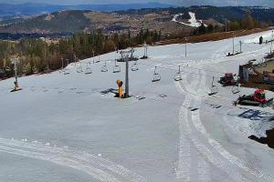 Bukowina Tatrzańska Rusiń-ski Widok na stok